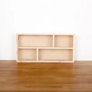 디자인엔씨 원목미니수납500I형선반 WF163. 디자인엔씨