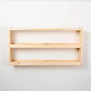 디자인엔씨 원목심플슬림선반 WF64 디자인엔씨