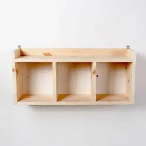 디자인엔씨 원목칸소품선반 WF73 디자인엔씨