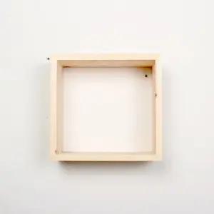 디자인엔씨 원목네모선반 WF83 디자인엔씨