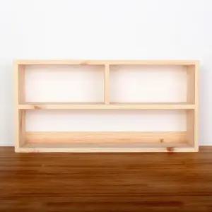 디자인엔씨 원목미니오픈책상소품500D형선반 WF173. 디자인엔씨