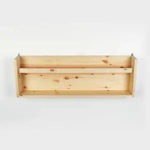 디자인엔씨 원목2칸가로바900 선반 WF399 디자인엔씨