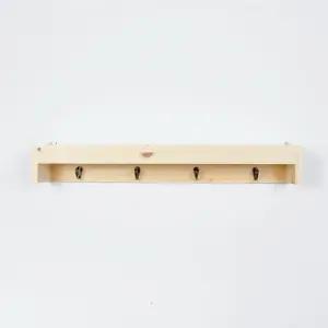 디자인엔씨 원목후크700선반 WF370 디자인엔씨