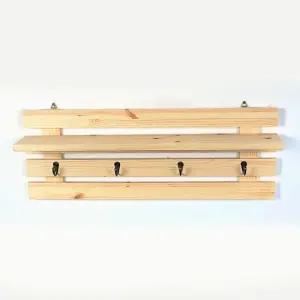 디자인엔씨 원목틈틈후크700 선반 WF422 디자인엔씨