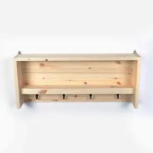 디자인엔씨 원목2칸가로바후크700 선반 WF424 디자인엔씨