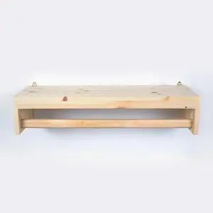 디자인엔씨 원목옷걸이700선반 WF459 디자인엔씨