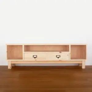 디자인엔씨 원목와이드거실장수납장 WF258. 디자인엔씨