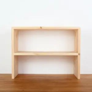 디자인엔씨 원목기본2칸진열대수납장 WF275. 디자인엔씨