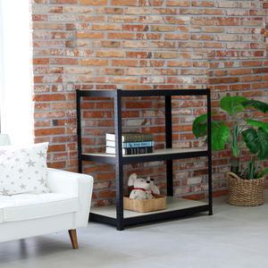 이지랙 무볼트 앵글선반 1000 조립식 철제 다용도 정리대 선반 베란다 팬트리 수납