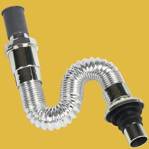 세면대 배수관 일자형 연결 I트랩 호스 호수 고무