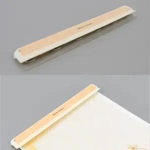 210mm 안내문 문서 벽부착형 학원 메모꽂이 1p 스프링 집게 A4용지 게시용 접착식