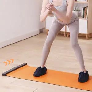 [ETN]고강도 하체 운동 슬라이딩 보드 매트 140cmx50cm 유산소 코어 복근 스케이트