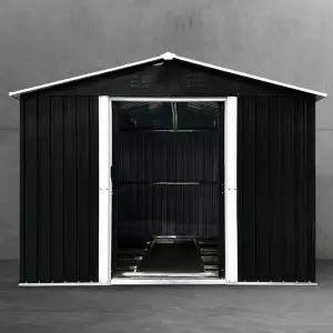 8x10 레드와이 스틸창고 넉넉한 사이즈 농막 간이 조립식 청소도구 보관함 전원주택 필수템