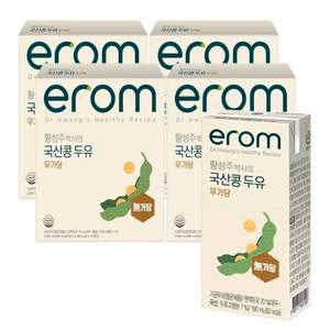 이롬 황성주박사의 국산콩두유 무가당 190ml 64개