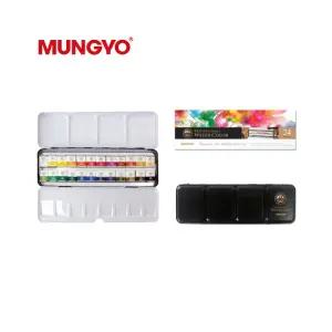 문교 고체 수채물감 24색세트