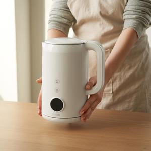 휴빅 스텐 전기 무선 커피 포트 주전자 보온 포터 대용량 화이트