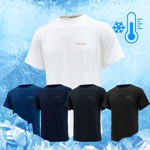 남성용 기능성 쿨링 냉장고 여름 반팔티 티셔츠 작업복