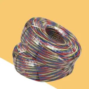 열색선 십색선 0.5SQ 10색선 1롤 100M  케이블 전선 열가닥 칼라배선 국산 차량용 캠핑카 신호선 커넥터