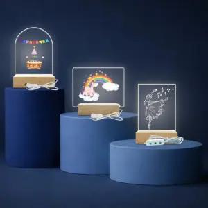 아크릴 무드등 만들기 DIY USB 일반형 오픈형 빛조절형 박스포장 세트