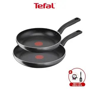 [비엔비뉴 뒤집개+테팡이 수세미 증정] 티타늄 쿡이지 프라이팬 2종(팬24+팬2