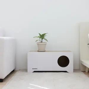 [레옹펫]펠리세트 고양이 스크래쳐 쥬피터 하우스형 숨숨집