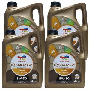 토탈 쿼츠 9000 퓨처 GF7 5W30 4L x 4개 1박스 가솔린 LPG 전용 100% 합성 엔진오일 (SQ 업그레이드 신제품)