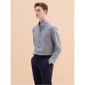 [갤럭시] [Prestige] 캐시미어 혼방 마이크로 셔츠 - 블루 (GA4864P02P)