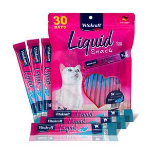 비타크래프트 고양이 리퀴드스낵 (연어+오메가3) 30p