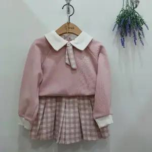 치크 sh06 맨투맨 주름치마 세트 맨투맨 주름치마 세트 CKSM2492G