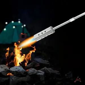 캠핑토치 대형 점화기 요리용 부탄가스 바비큐 불조절 가스토치 화염방사기