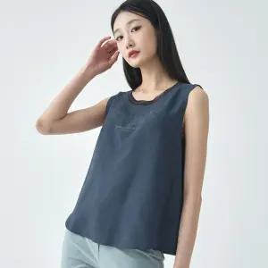 린넨라이크 슬리브리스 블라우스 LCWSO325_NA