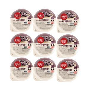 [햇반] 햇반 서리태흑미밥 210g 18개