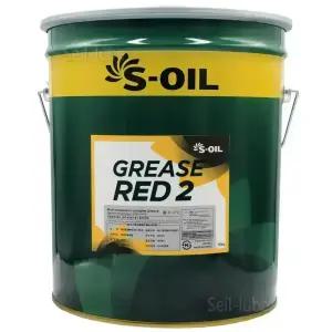 에스오일 고열 그리스 레드2 15KG 1종 2호 리튬복합 고성능 빨간 구리스 말통 (적점 251도) 고온 고속 고하중 베어링 화물차 덤프트럭 트랙터 굴삭기 포크레인 중장비 다목적