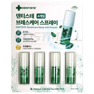 덴티스테 브레스 스프레이 프로폴리스 15ml x 4개 코스트코