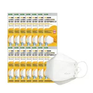 뉴 황사방역용마스크 KF94 대형(70매) (화이트블랙베이지 중 선택)