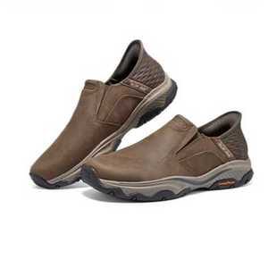 Skechers 스케쳐스 슬립온 슈즈 소가죽 남성용 캐주얼