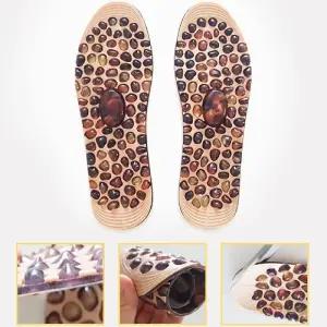 젤 지압 깔창 사이즈 조절 여성용 남성용/산책 운동 발 발바닥 마사지 돌기 패드 신발 건강 기능성 구두