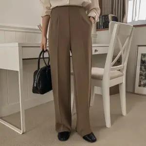 [시크릿라벨] [3단기장/뷔페바지] 스판굿 올밴딩 슬랙스