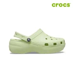 [크록스 정품] 클래식 플랫폼 클로그 여성샌들 206750-335