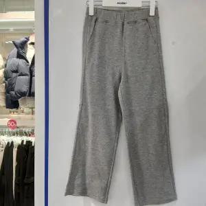 [에꼴리에][모다부평]울니트 특양면 와이드 바지/25A0251GY_BP