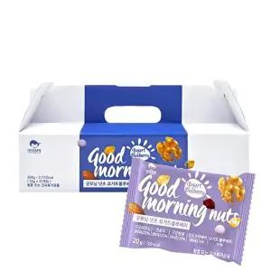 [딜픽]굿모닝너츠 하루한줌견과 블루베리요거트 1박스(총25봉)