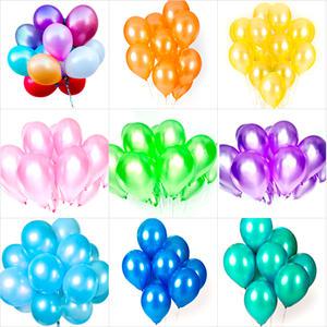 풍선 펄 30cm 100개입 파티클럽 펄풍선 색상 혼합 단색 파티 행사 이벤트