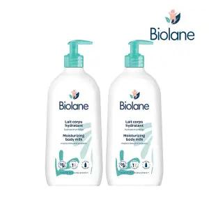 [비올란] 모이스처라이징 바디밀크 350ml x2개 베이비 키즈 신생아 고보습 로션크림