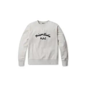 [롯데백화점]프로젝트엠 여성 레터링 자수 라운드 맨투맨 EYF1TR2701