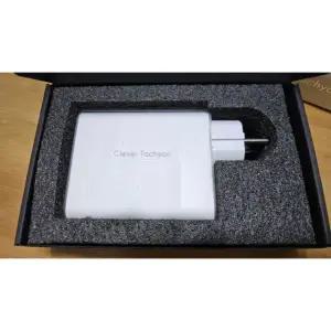 클레버타키온 182W 접지형 PD PPS 퀵차지3.0 GaN2 고속멀티 충전기 G31CA