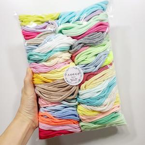 프리미엄 양말목 40색 400개 고급 편직 공예 혼합