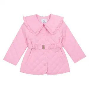 [롯데백화점]프렌치캣 PK 빅카라 퀼팅자켓 Q51DKK050