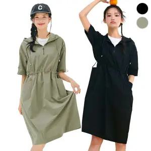 (체이스컬트) Nylon 경량 후드 One-piece/2Color