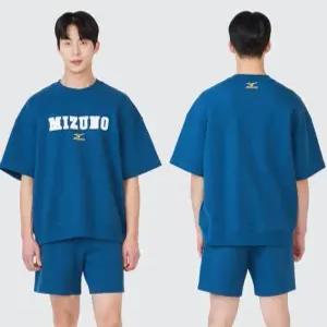 [미즈노](풋살) 남여공용 스 반팔 맨투맨 32YC4120_GN