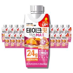 테이크핏 맥스 호박고구마맛 250ml 24개 단백질음료